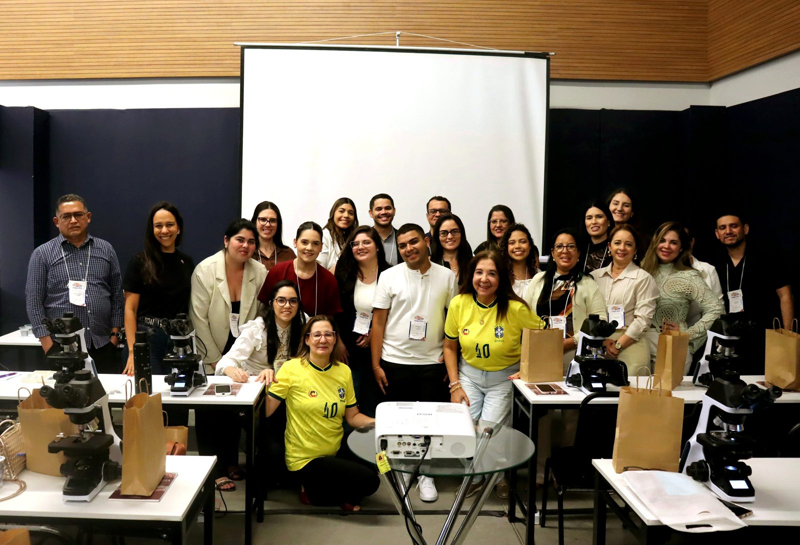 Turma do segundo dia do rally citomorfológico